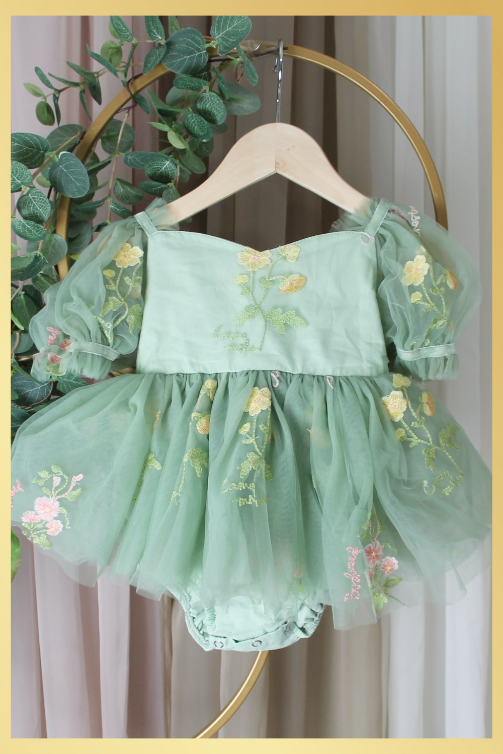 floral wildflower girls dress