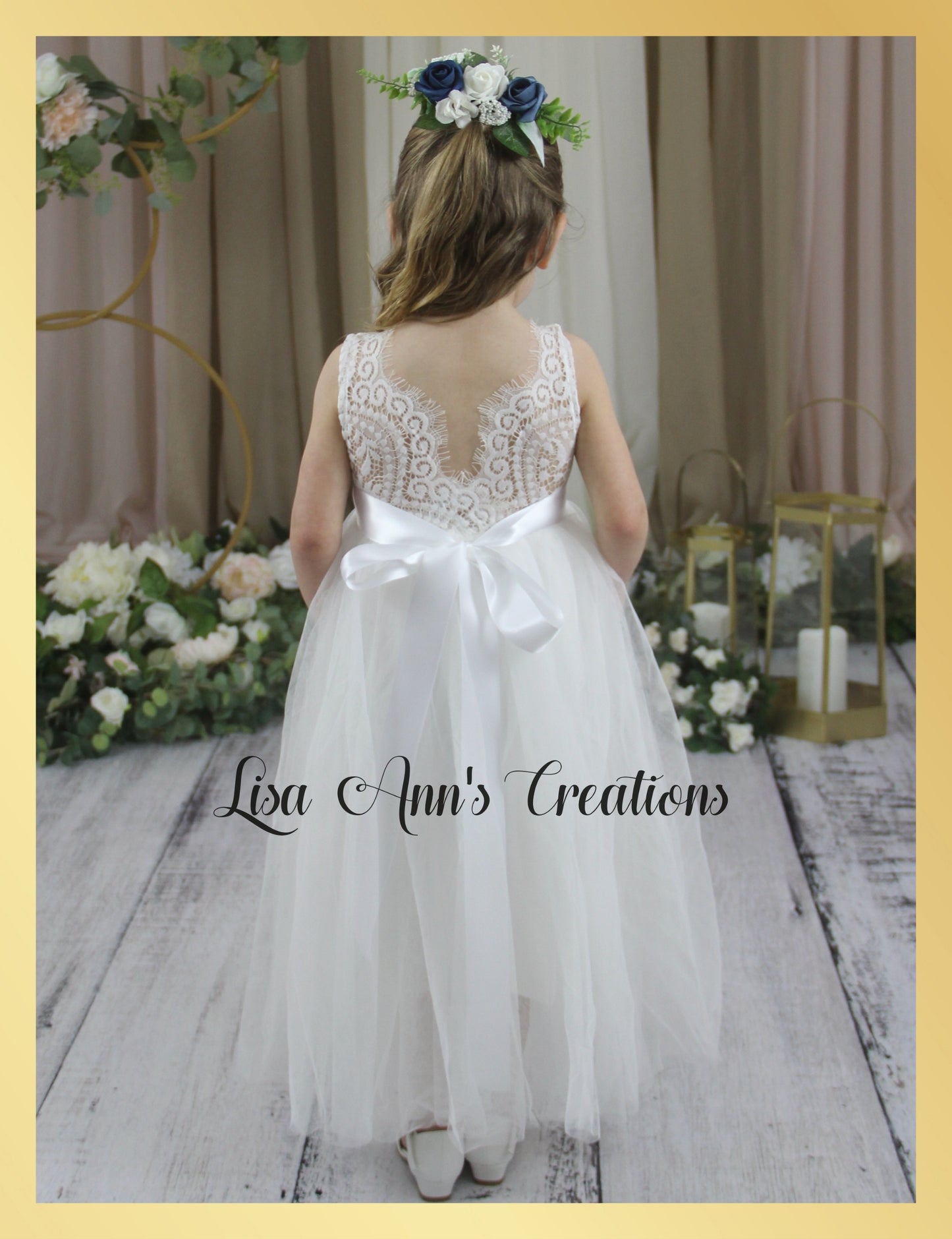 special occasion dress in white