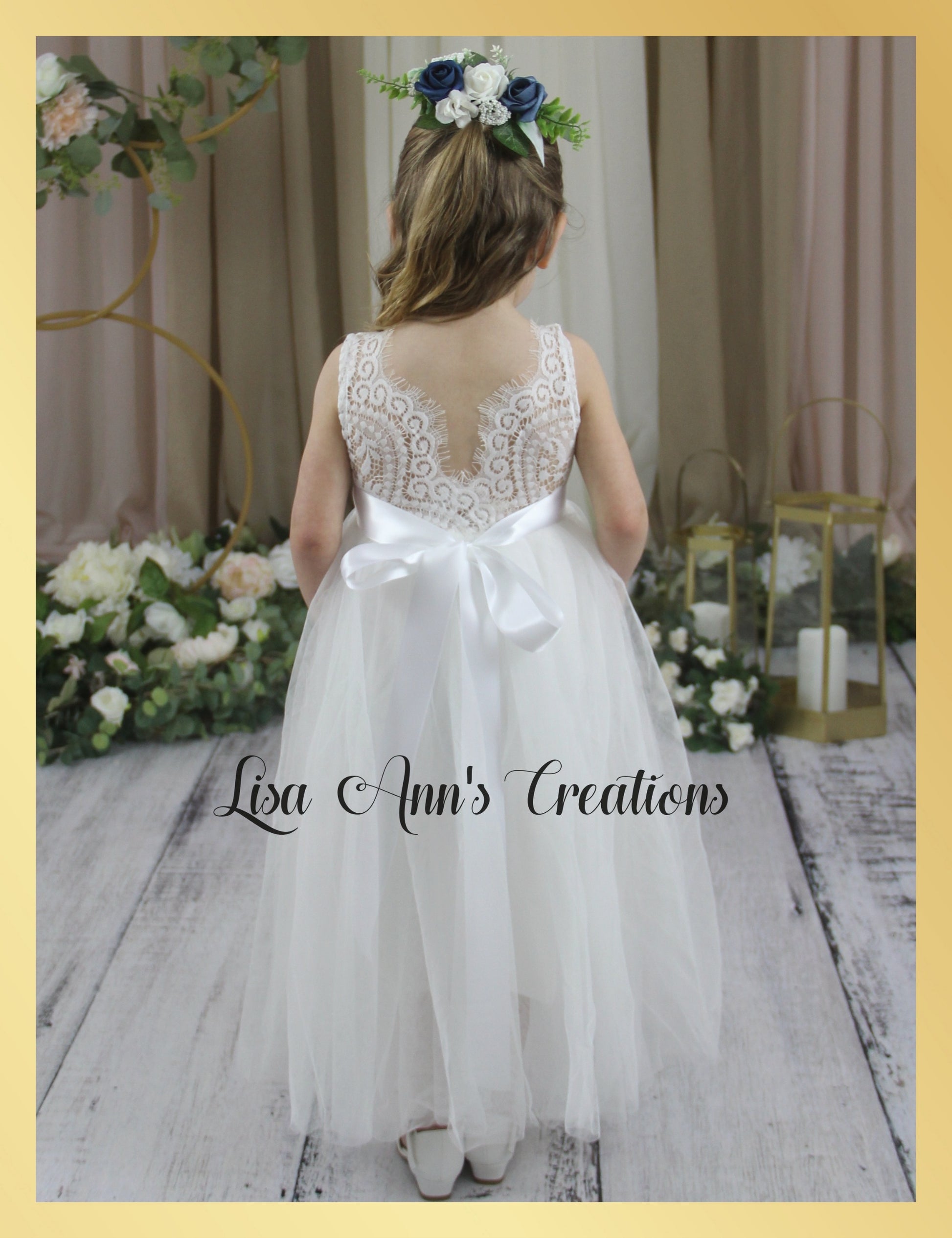 special occasion dress in white