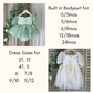 The Wildflower - Baby Floral Dress - Dusty Purple