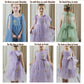 Tulle Flower Girl Dress with embroidered flowers in tulle 