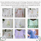 Girls Easter Dress in Dusty Blue Floral