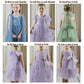 Tulle Flower Girl Dress with embroidered flowers in tulle 