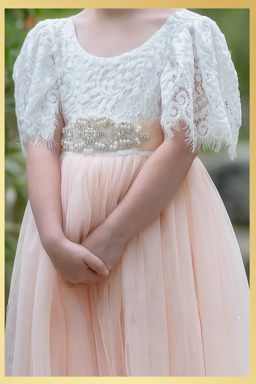 Rhinestone Sash