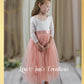 BLush Flower Girl dress