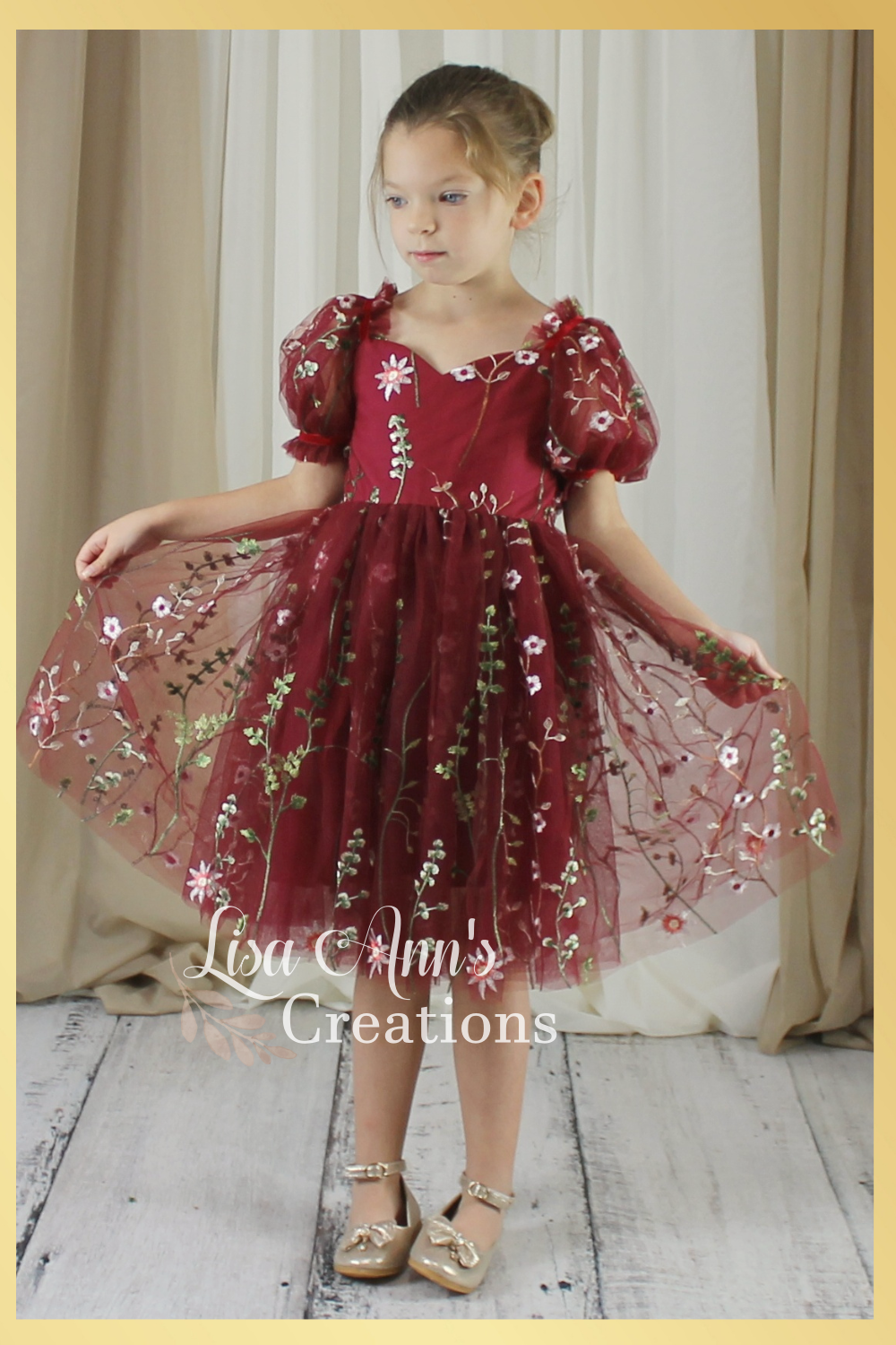 Baby Burgundy Floral Dress for Special Occasions 5 Dress Baby Burgundy Floral Dress for Special Occasions 5 Dress
