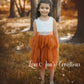 The Daisy - Burnt Orange Dress - Sleeveless
