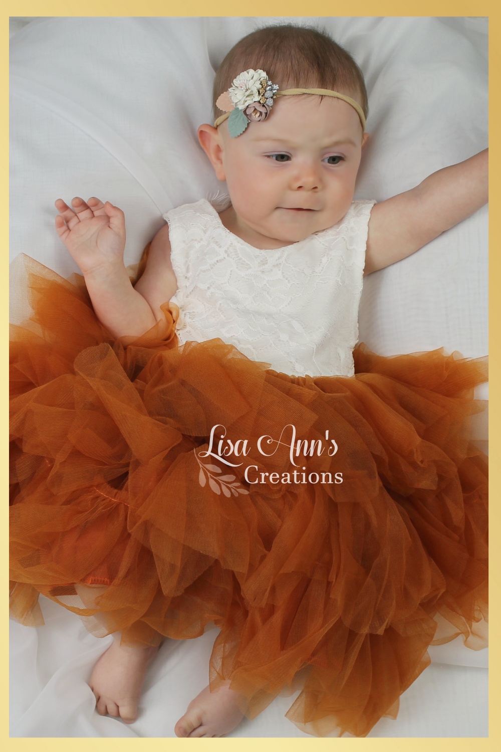 The Daisy - Burnt Orange Dress - Sleeveless