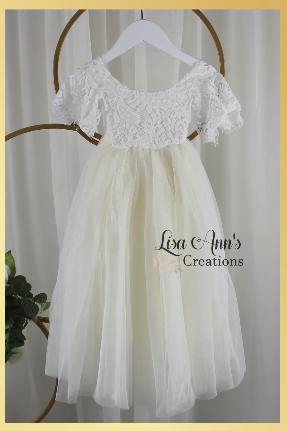 toddler flower girl dress ivory