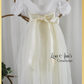 Ivory flower girl dress
