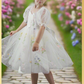 Ivory flower girl dress
