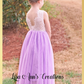 The Tulip - Sleeveless - Lavender Dress