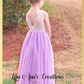 The Peony - Sleeveless - Lavender Dress