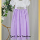 Lilac Flower Girl Dress