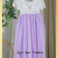 Flower Girl Dress in tulle and lace