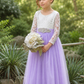 The Tulip - Lavender Dress - Long Sleeve