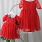 matching Valentines day dresses for girls