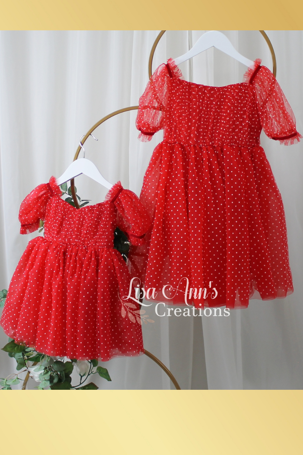 matching Valentines day dresses for girls