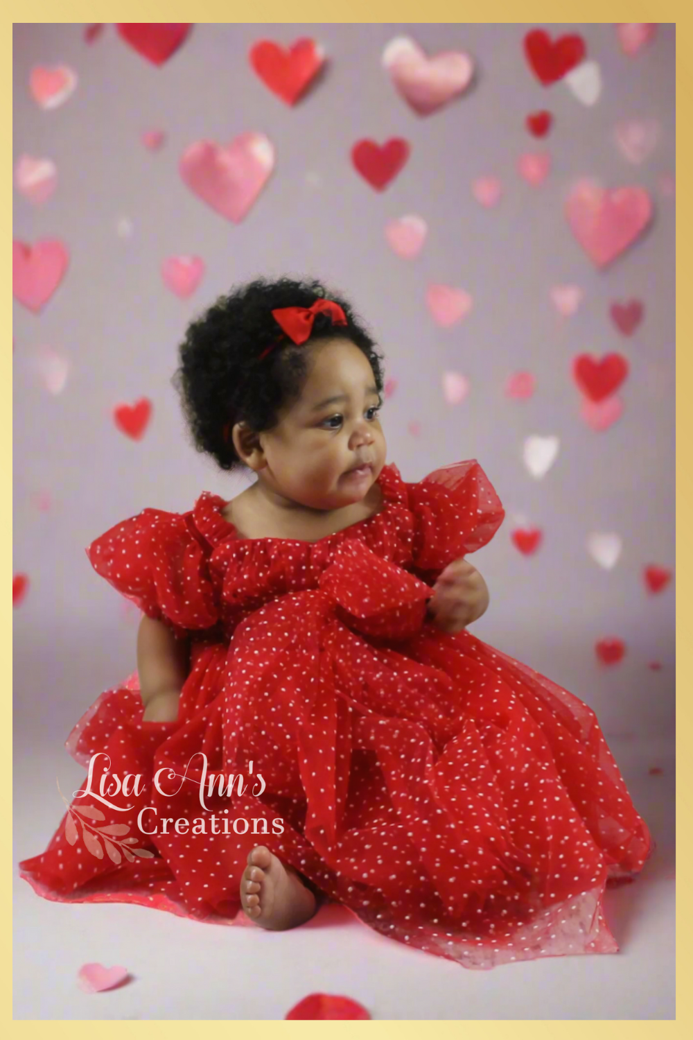 Girls Red Valentines Day Dress Lisa Ann's Creations Girls Red Valentines Day Dress Lisa Ann's Creations