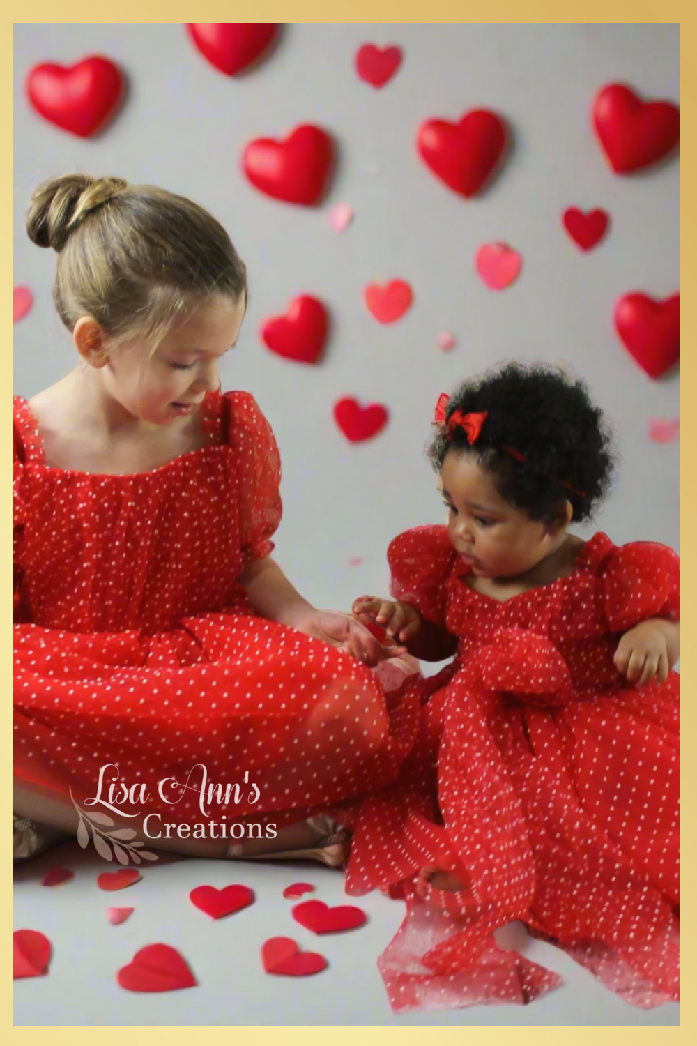 Girls Red Valentines Day Dress – Lisa Ann's Creations Girls Red Valentines Day Dress – Lisa Ann's Creations