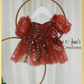 rust flower girl dresses