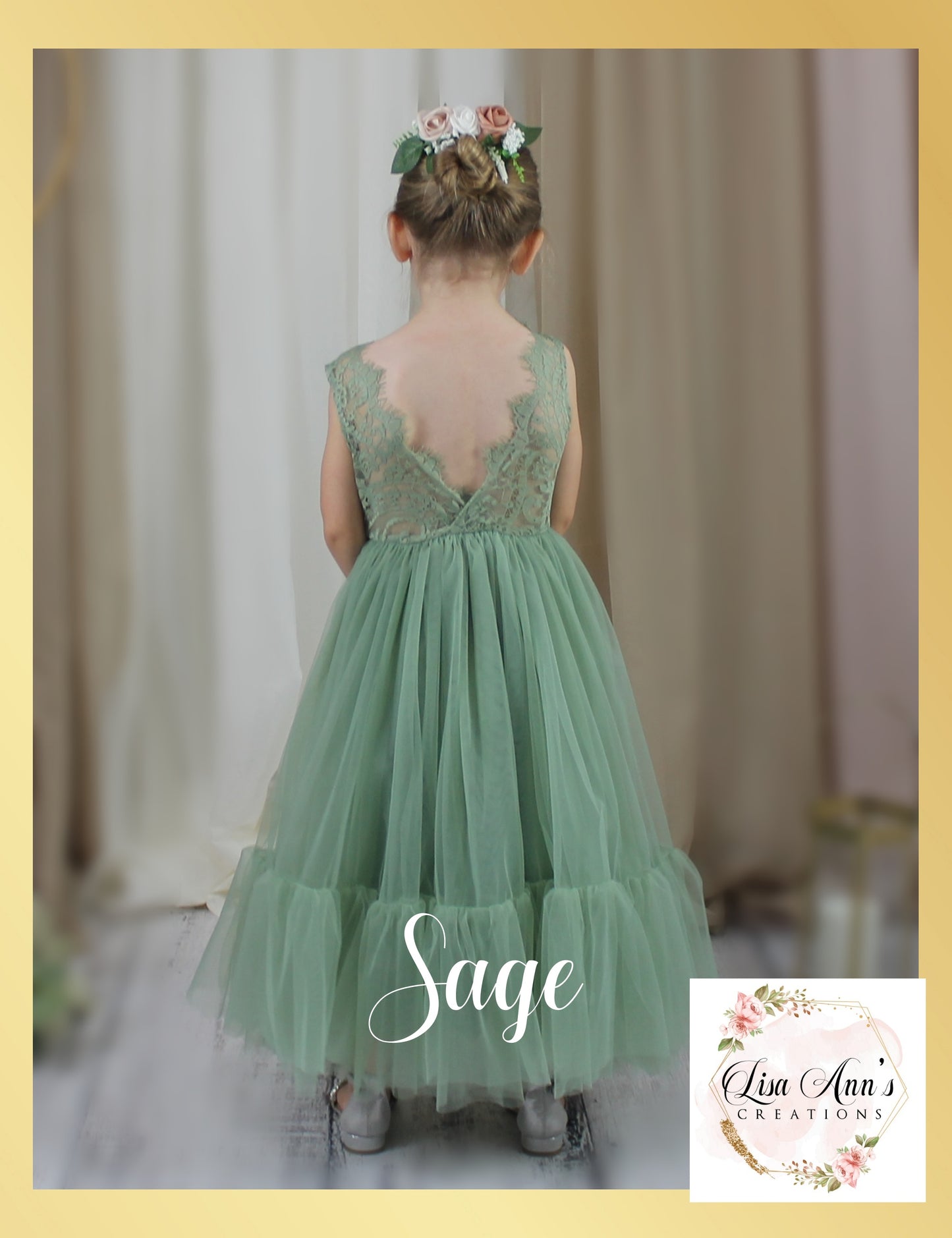 The Azalea - Sleeveless - Sage Green Dress