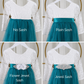 Teal Long Sleeve Flower Girl Dress – Tulip