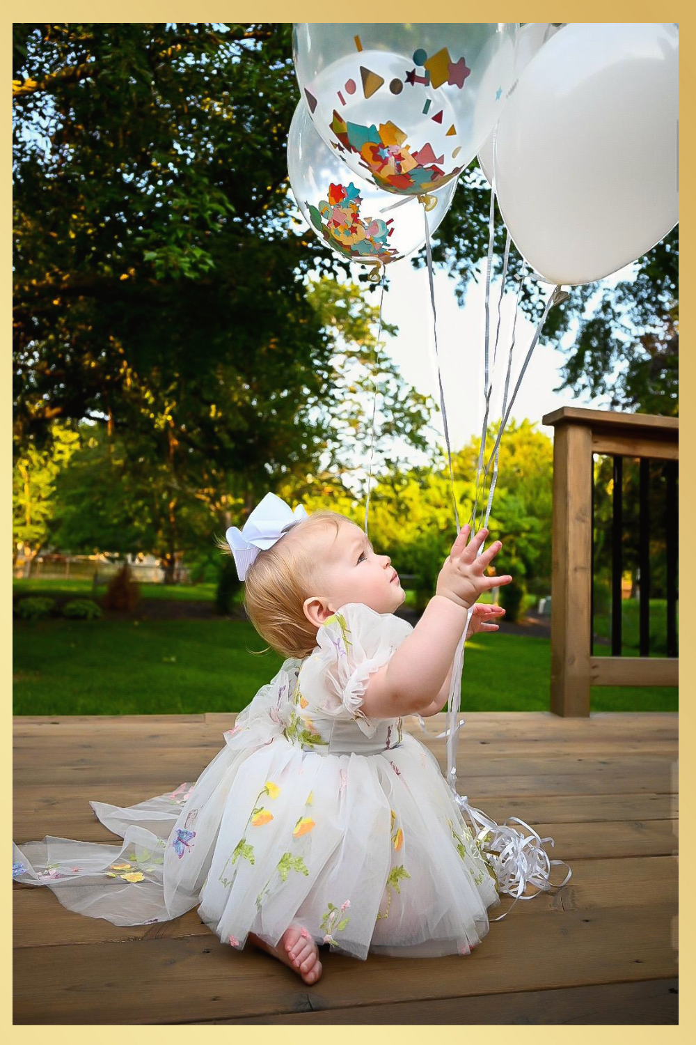 Baby Girl Floral White Dress for Special Occasions 12/18mos Bodysuit/Dress Baby Girl Floral White Dress for Special Occasions 12/18mos Bodysuit/Dress