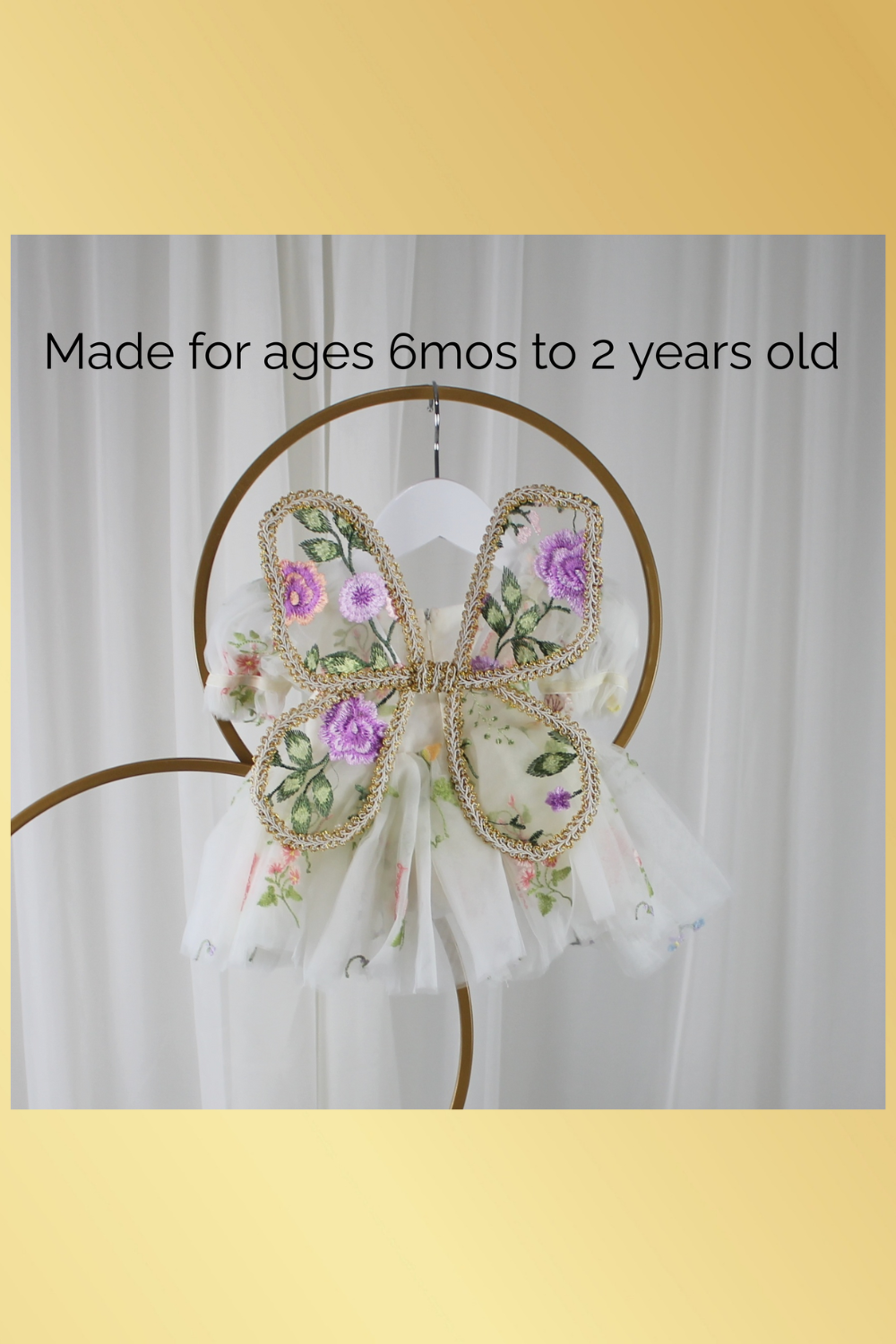 fairy wings for first birthdays and pretend dress up party's 