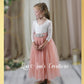toddler flower girl dress in blush