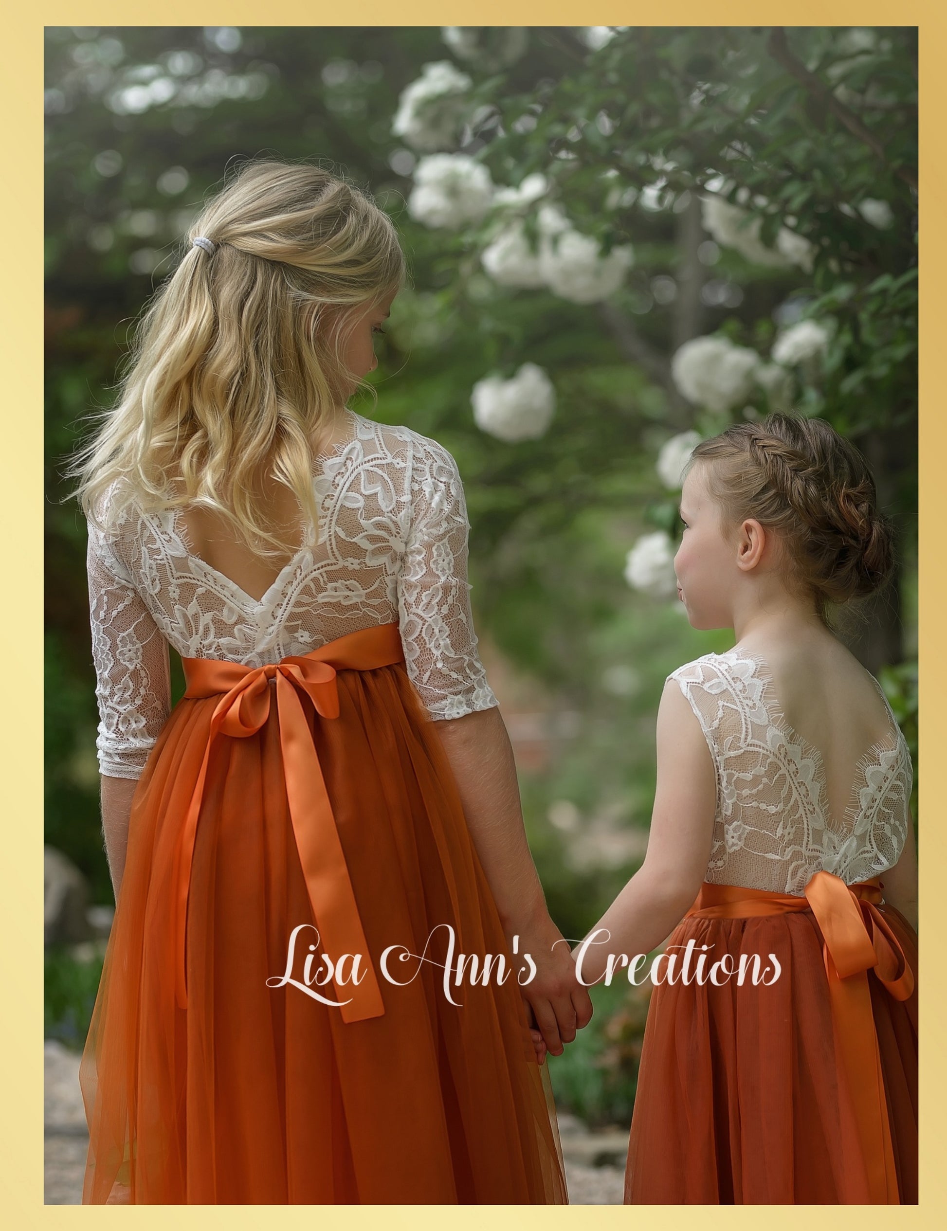burnt orange sundress