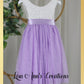 flower girl dress lavender