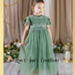 Sage Green Flower Girl Dress