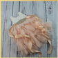 Boho Flower Girl dress light peach sleeveless