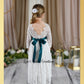 The Marigold - White Lace Dress - Long Sleeve