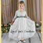 The Marigold - White Lace Dress - Long Sleeve