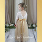 The Tulip - Champagne Dress - Long Sleeve