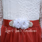 Long Sleeve flower girl dress