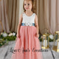 lace flower girl dress